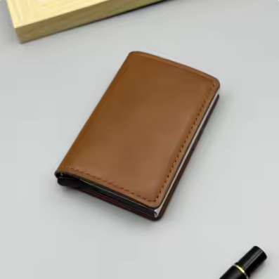Premium RFID Men’s Wallet — Slim Card Holder | Multiple Colours