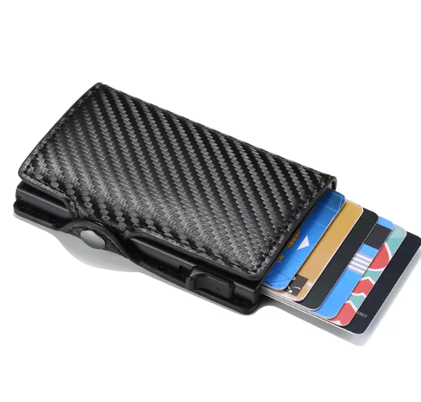 Premium RFID Men’s Wallet — Slim Card Holder | Multiple Colours