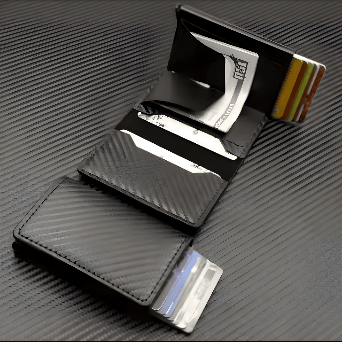 Premium RFID Men’s Wallet — Slim Card Holder | Multiple Colours